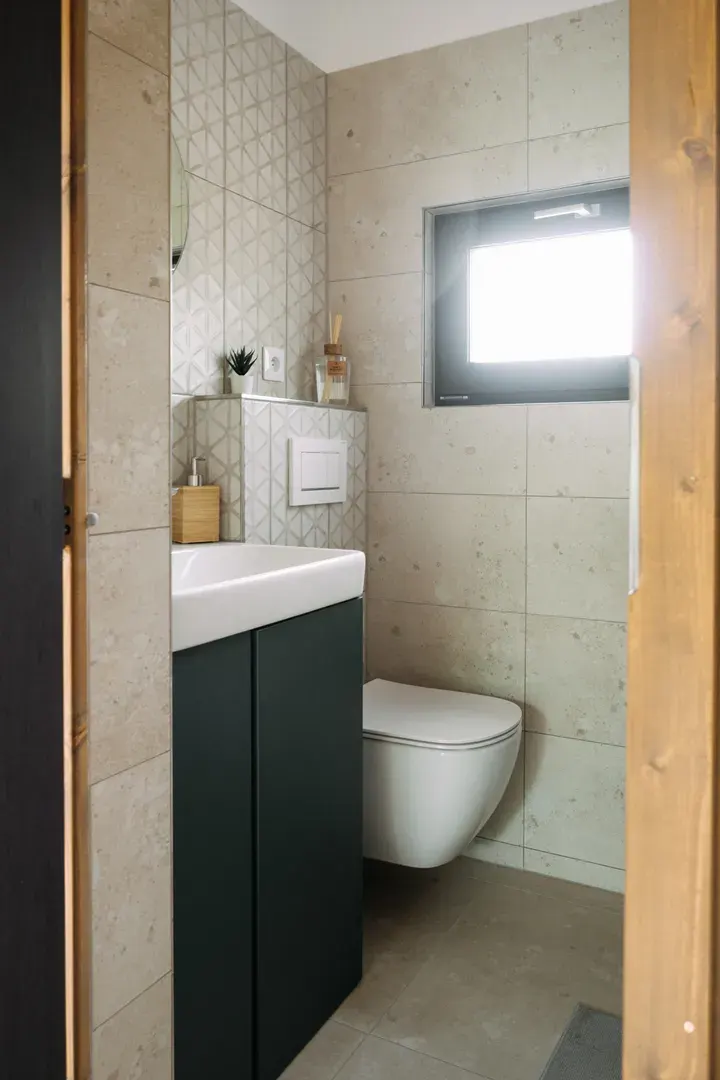 Bathroom in the glamping